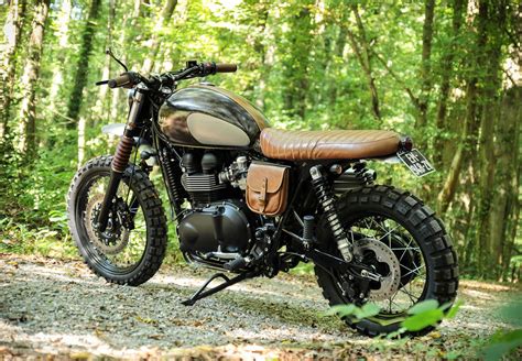 Triumph Scrambler 900 EFI, transformed by BAAK in France. | Motos rétro, Triumph scrambler ...