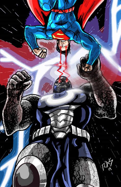 Superman VS Darkseid by Richs-comics on DeviantArt