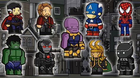 MARVEL INFINITY WAR CHARACTERS | Scribblenauts Unlimited Gameplay - YouTube