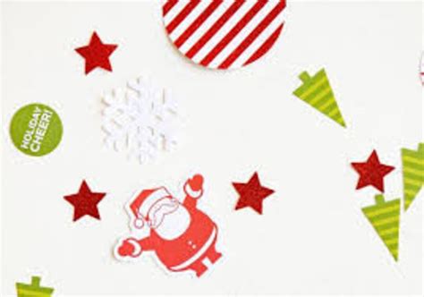 Christmas Santa Table Confetti 100 Pieces Red White and - Etsy