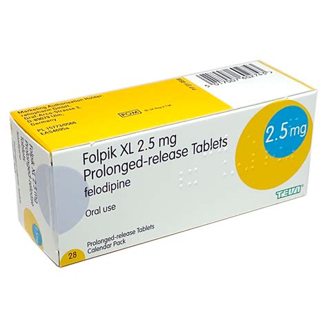 Felodipine Modified-Release Tablets | Emergency Medicines | Online Prescription Medication UK