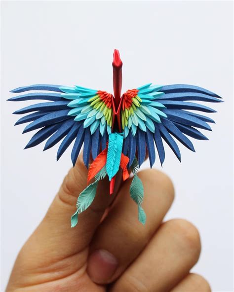 Paper Crane Origami By Cristian Marianciuc