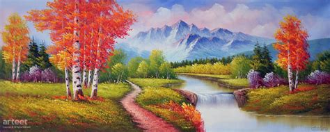 Nature Landscape Oil Painting By Arteet 6