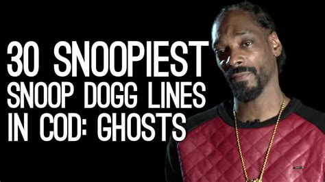 30 Snoopiest Snoop Dogg Lines in Call of Duty Ghosts' Snoop Dogg Voice ...