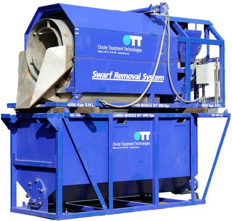 SRS – Swarf Removal System - Onsite Treatment Services