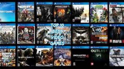 Top 10 Video Games (2010-2016) - YouTube