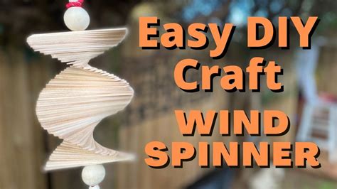 Easy DIY Craft: Wind Spinner from Paddle Pop Sticks - YouTube