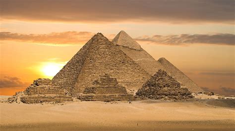 Great Pyramid of Egypt, pyramid, Egypt, desert, architecture HD wallpaper | Wallpaper Flare