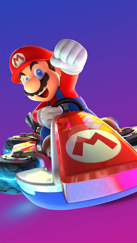 1080x1920 Mario Kart 8 Deluxe Nintendo Switch Game Iphone 7,6s,6 Plus ...