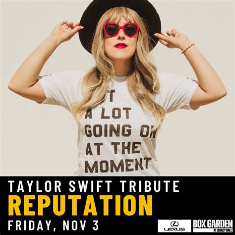 Taylor Swift Tribute: Reputation | Legacy Hall