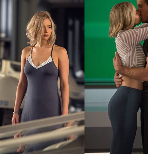 Jennifer Lawrence In Passengers - Famous Nipple