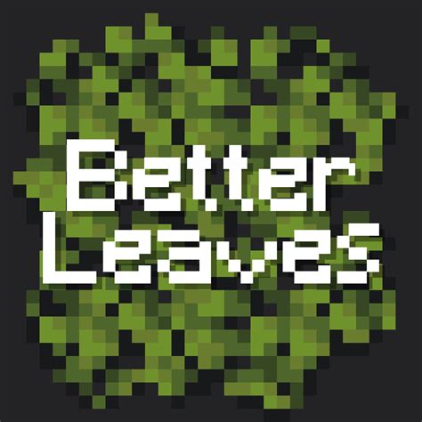 Minecraft Jerm's Better Leaves Add-on 1.19-Snapshot Download on ModfouU.com