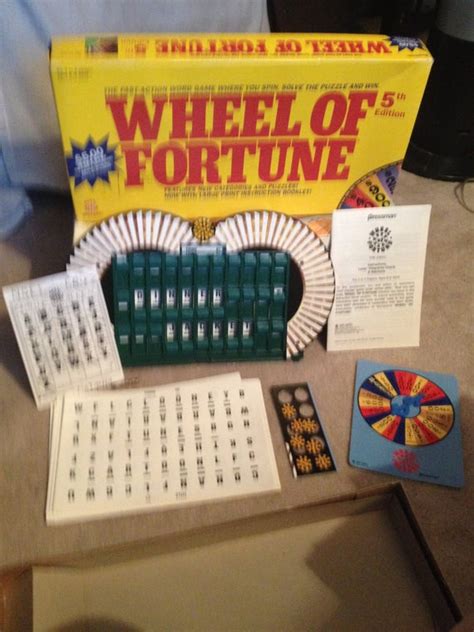 Merv Griffin Enterprises Wheel Of Fortune Board Game - dollarslist