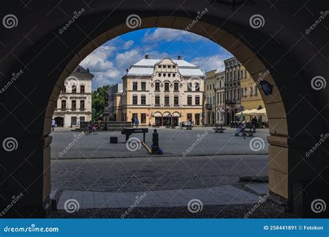 Old Town of Cieszyn City, Poland Editorial Photo - Image of landmark ...