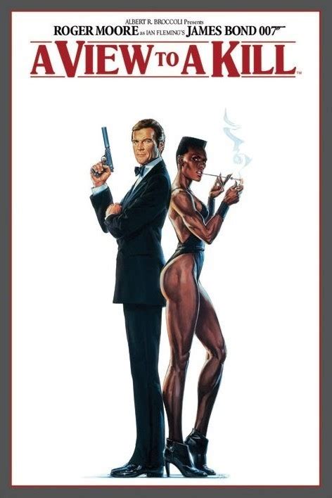 Poster JAMES BOND 007 - a view to a kill | Wall Art | 3+1 FREE | UKposters