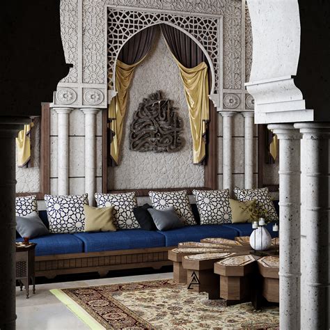 Islamic Interior on Behance