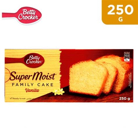 Buy Betty Crocker Vanilla Pound Cake 250 g | توصيل Taw9eel.com