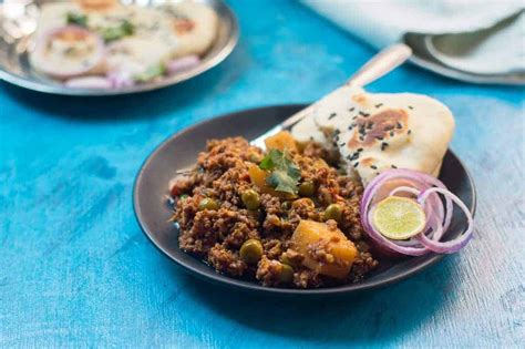 Mutton Keema or Spiced Lamb Mince Curry - My Food Story