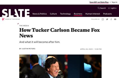 The Departure Of Tucker Carlson From Fox News: A Look At The ...