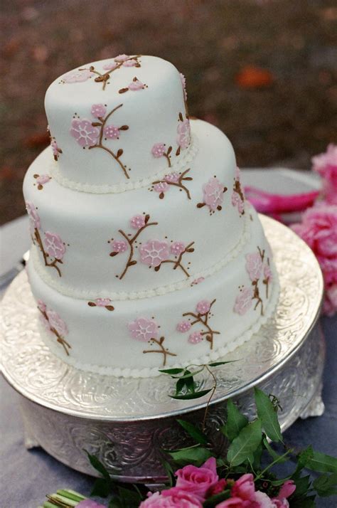 Cherry blossom wedding cake by ncspurlin on DeviantArt