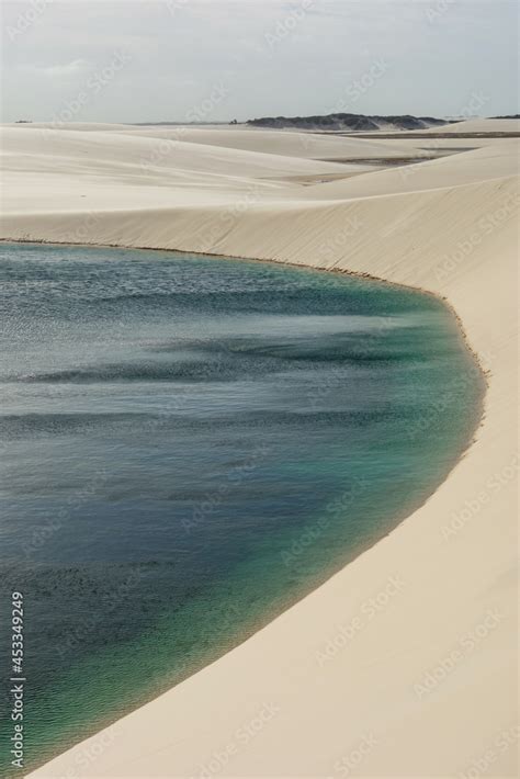 Lencois Maranhenses national park, Brazil. Dunes and lagoons, paradise ...