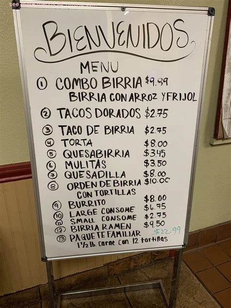 Online Menu of Birrieria Little Tijuana Restaurant, Riverside, California, 92503 - Zmenu