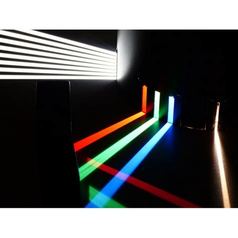 Prism Light Beam Optics Spectrum Light Spectrum-20 Inch By 30 Inch Laminated Poster With Bright ...