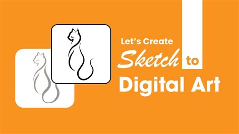 Create Simple Digital Art from Your Sketch on Adobe Illustrator | Easy Tutorial | Talatum ...
