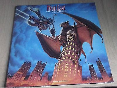 popsike.com - MEAT LOAF - BAT OUT OF HELL II BACK INTO HELL 1993 LP JIM ...