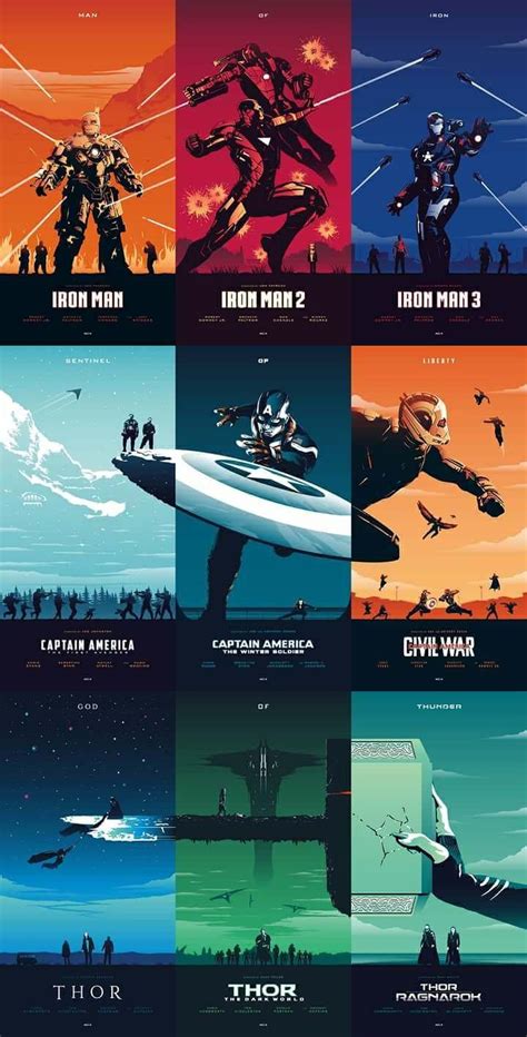 Marvel Cinematic Universe : r/DesignPorn