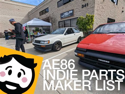 AE86 Parts: The ultimate list of Indie AE86 Parts Makers - Sweet Boy