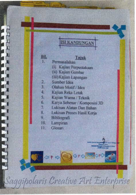 Saggipolaris Creative Art Studio: STPM Memoria - Contoh Folio Pendidikan Seni Visual STPM (Kertas 3)