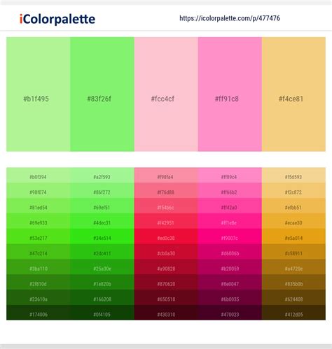 30 Pastel Pink Color Palette | Curated collection of Color Palettes