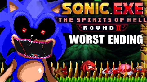 SCARIEST SONIC.EXE GAME! THE SPIRITS OF HELL ROUND 2 [SALLY.EXE WHISPER ...