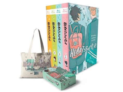 HEARTSTOPPER PACK X4 TOMOS (INCLUYE BOLSA ECOLOGICA) – MASTER HEROE