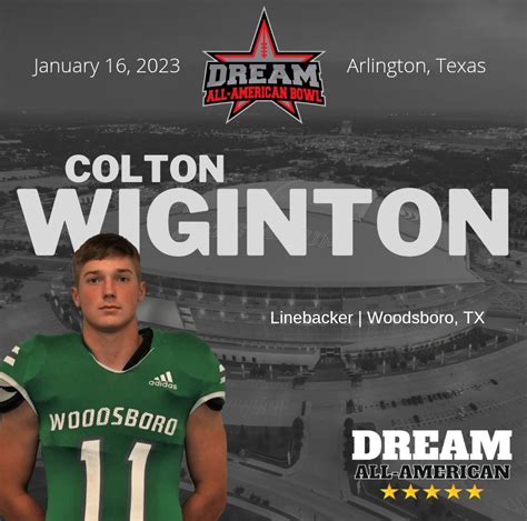 Introducing 2023 Dream All-American Linebacker, Colton Wiginton