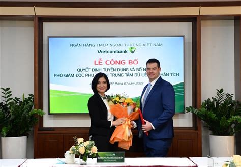 Vietcombank bổ nhiệm Phó giám đốc Trung tâm dữ liệu và phân tích