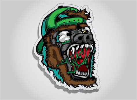 crazy ape on Behance