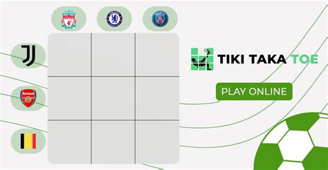 Tiki Taka Toe Play Footy Tic Tac Toe Online! | Conheça a revolução do pagamento online com jogo ...