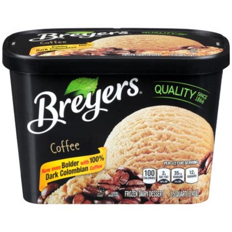 Breyers Coffee Frozen Dairy Dessert, 1.5 qt - Kroger