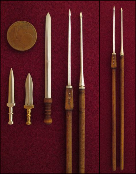 Weapons From The Roman Empire-Pugio, Spatha, Pilum by AtriellMe on ...