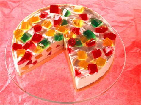 Colorful Jello Cake Recipe | EatSmarter