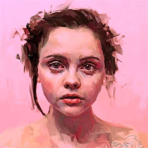 Expressive Female Portraits by Ivana Besevic | Inspiration Grid | Portrait painting, Portrait ...