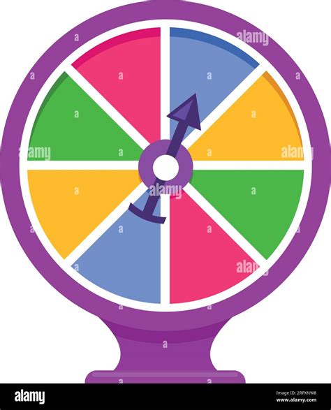 Color spin wheel. Roulette icon. Prize circle Stock Vector Image & Art - Alamy