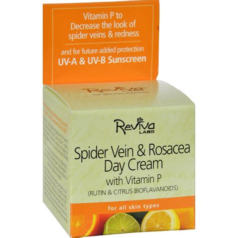 Reviva Labs Spider Vein And Rosacea Day Cream - 1.5 Oz | Rosacea skin ...