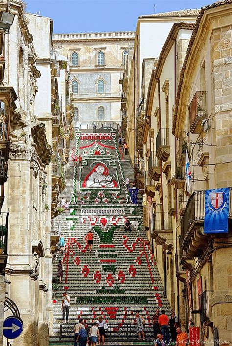 Steps of Santa Maria del Monte, Caltagirone, Sicily, Italy | Sicily italy, Italy travel, Sicily