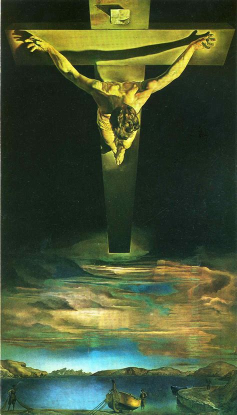 Christ of St. John of the Cross, 1951 - Salvador Dali - WikiArt.org