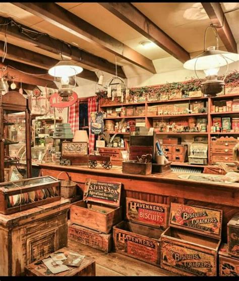 Early American General Store - A Snapshot of a Simpler Time! | Old general stores, Store decor ...