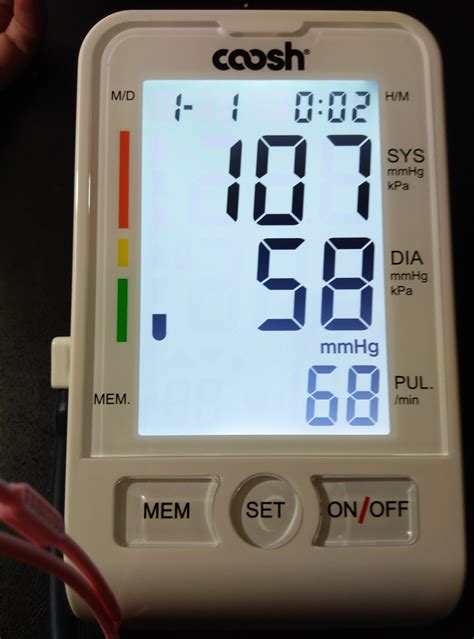 mygreatfinds: Upper Arm Blood Pressure Monitor With Backlit LCD Display By Coosh Review