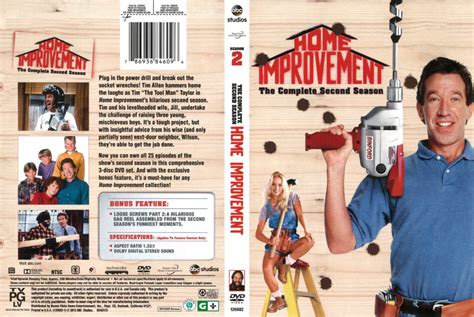 Home Improvement Season 2 (2015) R1 DVD Cover - DVDcover.Com